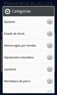 Primeros Auxilios android App screenshot 2